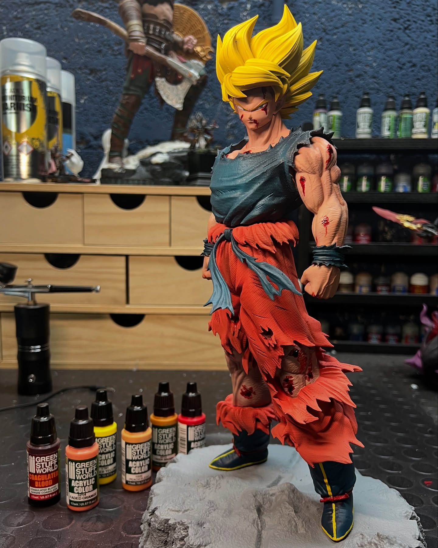 Goku SSJ in Workshop